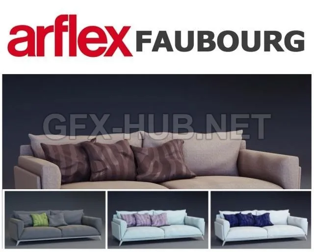 Sofa by Arflex – Faubourg – 225569