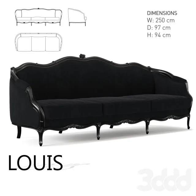 Sofa LOUIS – 225667