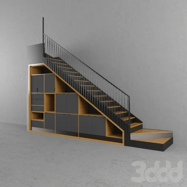 steel coffee stairs – 226123