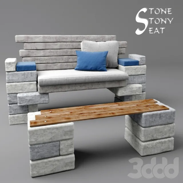 stone stony seat – 226377