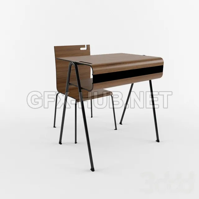 Student Desk And Chair – 226463