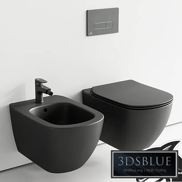Ideal Standard Tesi Wall-Hang WC art. T3546V3 art. T3552V3 3DS Max - thumbnail 3