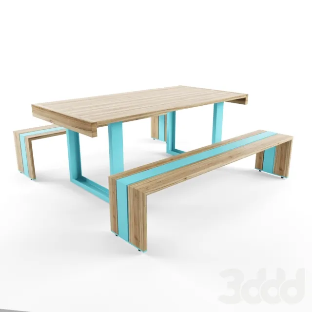 Table and Bench – 226677