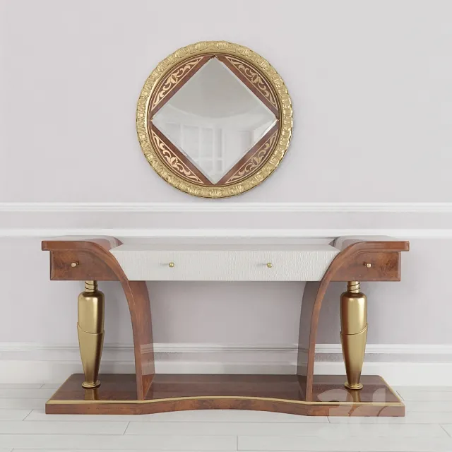 Table with mirror The Palm – 226855