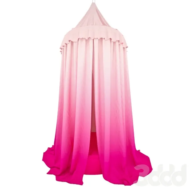 The Land of Nod Pink Ombre Hanging Play Home – 227081