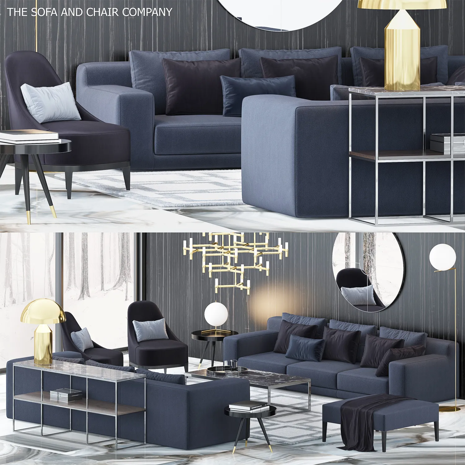 The Sofa  Chair Company Set 5 – 227109