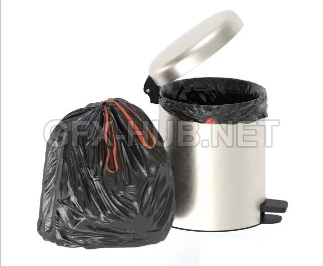 Trash bag and bin (Max 2014 Corona) – 227399