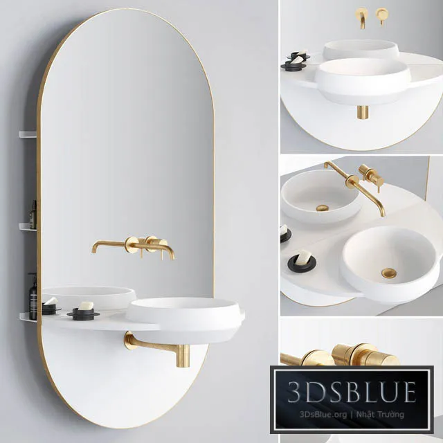 BATHROOM – WASH BASIN – 3DSKY Models – 1776