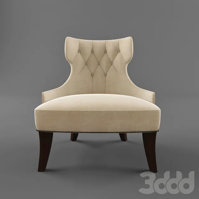 tufted back lounge chair – 227571