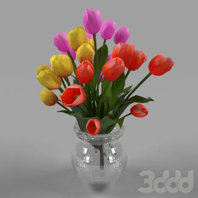Vase with tulips – 227881