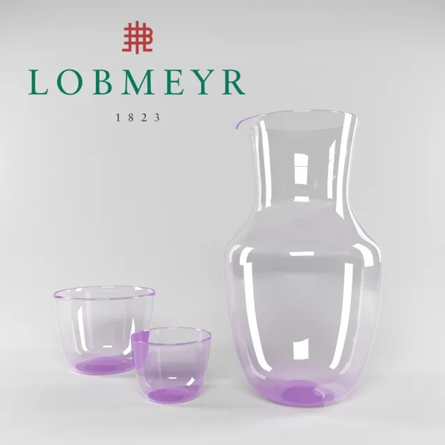 Violet glassware – 228157