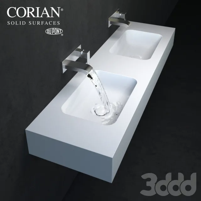 Washbasin Corian Countertop Water – 228529