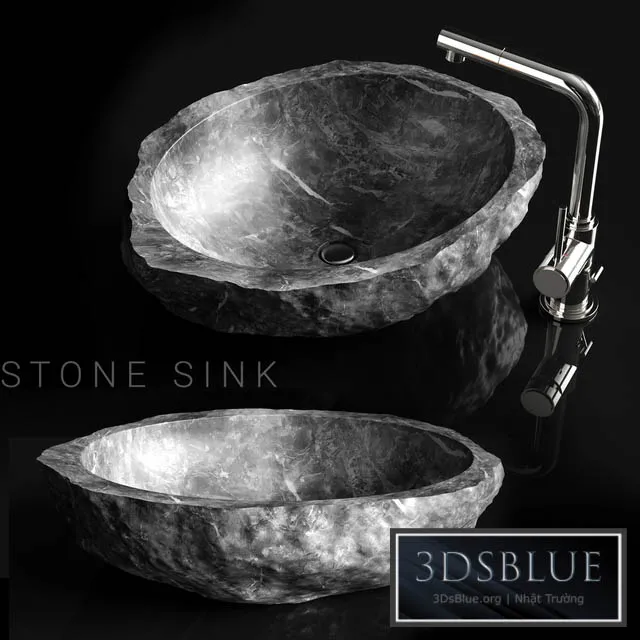 Stone sink 3DS Max - thumbnail 3