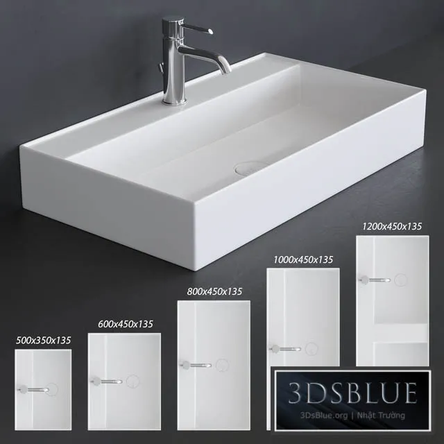 BATHROOM – WASH BASIN – 3DSKY Models – 1832