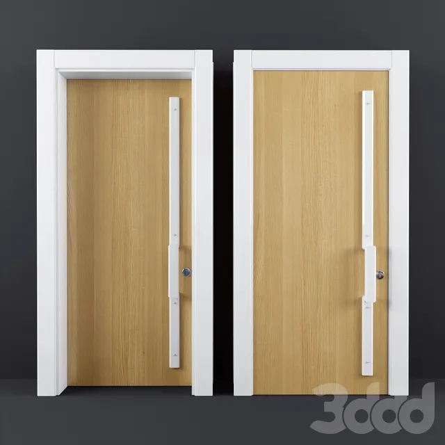 White Wooden Door – 228703