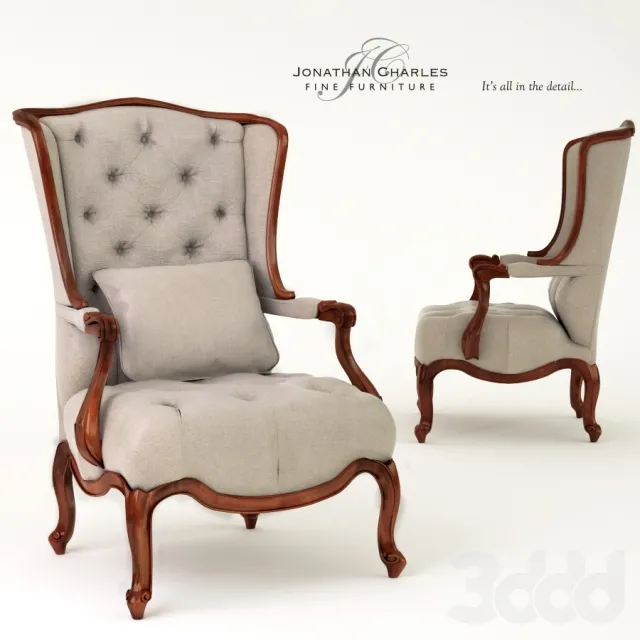 Wing-backed chair – 228781