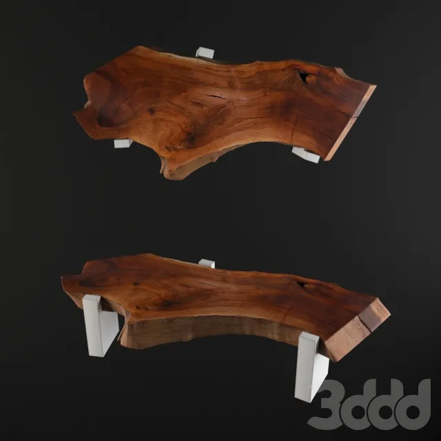 Wood slab coffee table – 228889