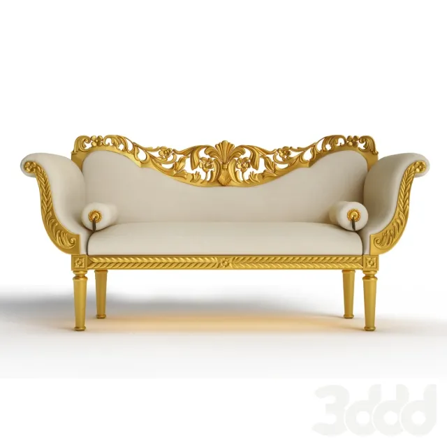 Wooden Carved Sofa – 228927