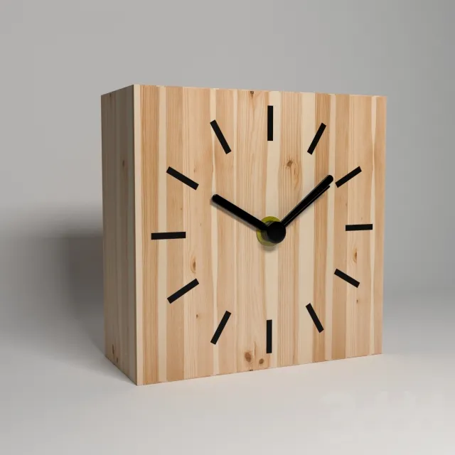 Wooden clock – 228937