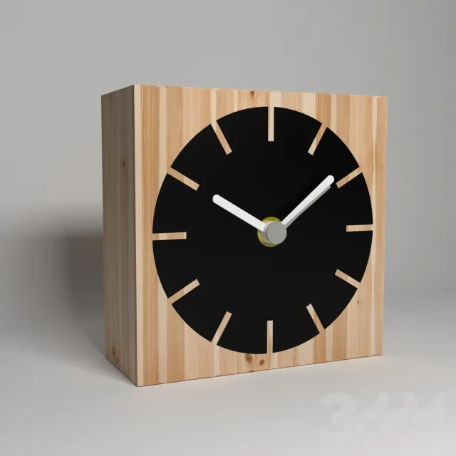 Wooden clock 1 – 228939