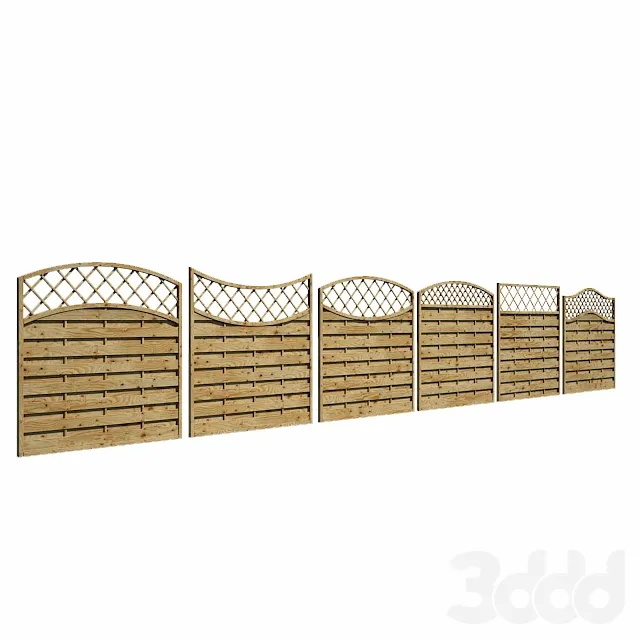 Wooden fence – 228959