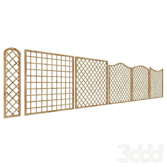 Wooden fence 3 – 228965
