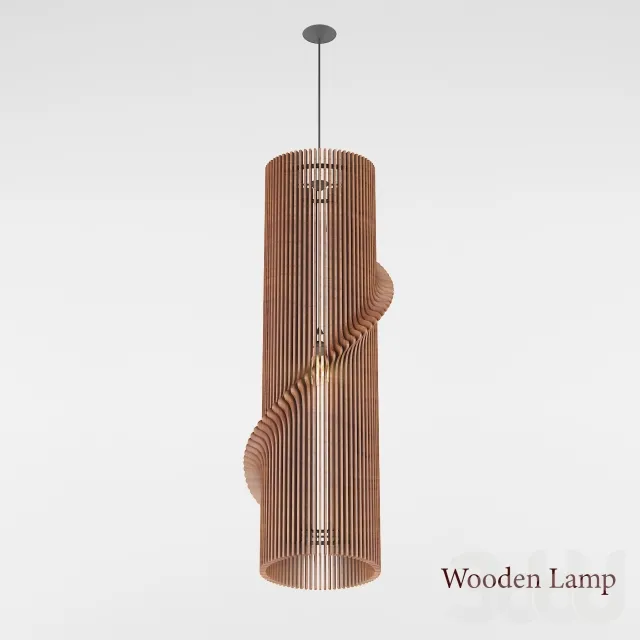 Wooden Lamp – 228969
