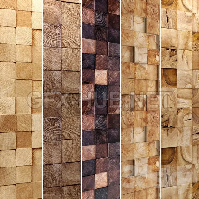 Wooden mosaic. Collection – 228973