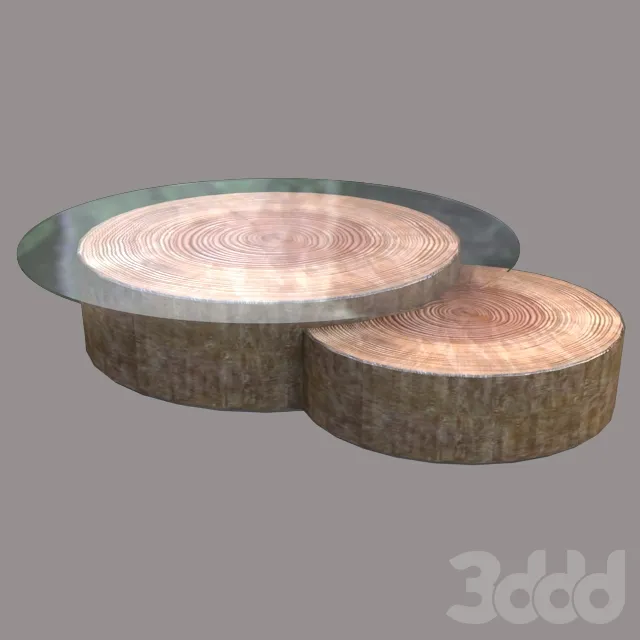 Wooden Round Table – 228975