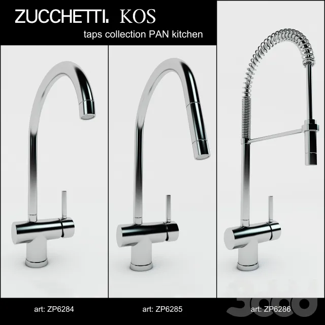 Zucchetti. KOS kitchen taps collection PAN – 229243