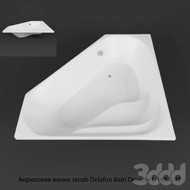 Акриловая ванна Jacob Delafon Bain Douche – 229365