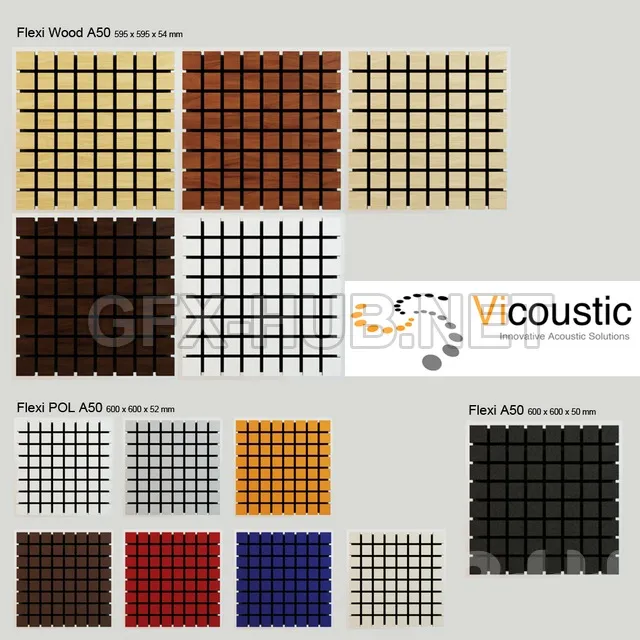 Акустические панели Vicoustic Flexi A50 – 229377
