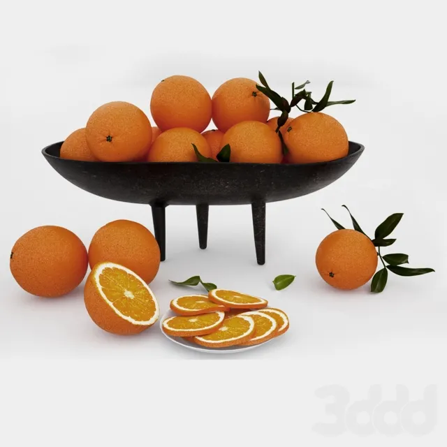 апельсины в вазе – 229401