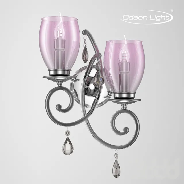 Бра ODEON LIGHT 3923 2W MAGENTA – 229897