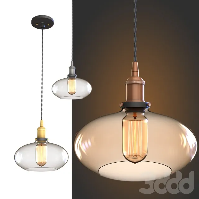 Винтажная лампа в стиле Томаса Эдисона – 230231