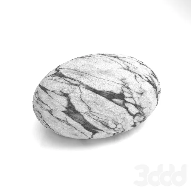 Войлочный пуф камень ручной работы 1 – 230305