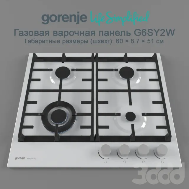 Газовая варочная панель Gorenje G6SY2W – 230407