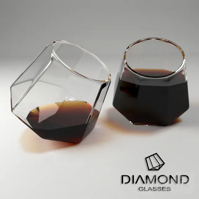 Два бокала Dimanod Glasses – 230571