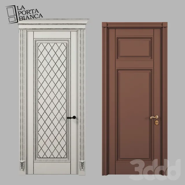 Дверь межкомнатная Фрида D и E от LaPortaBianca – 230739