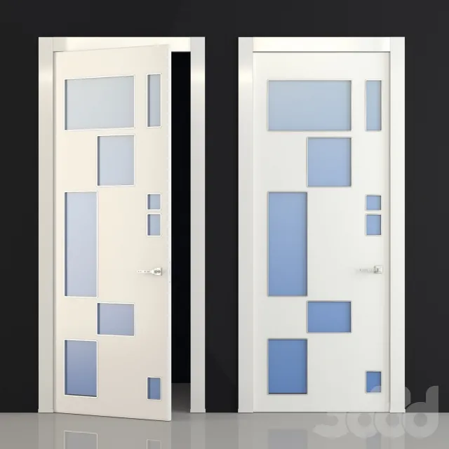 Дверь со стеклянными вставками – 230765