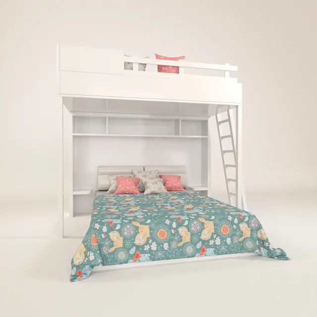 Двухъярусная кровать для детской комнаты – 230791
