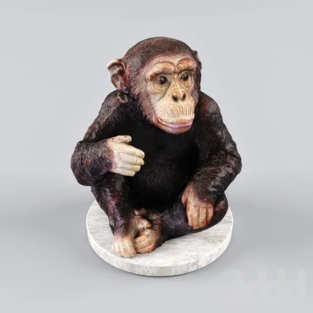 Декоративная фигурка шимпанзе – 230915