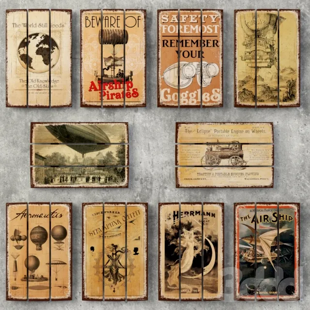 Деревянное панно Hard de core – 231067