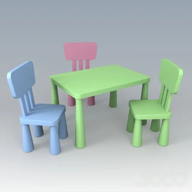 Детская мебель Ikea серии Маммут – 231127