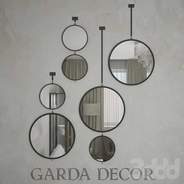 Зеркало круглое Garda Decor – 231901