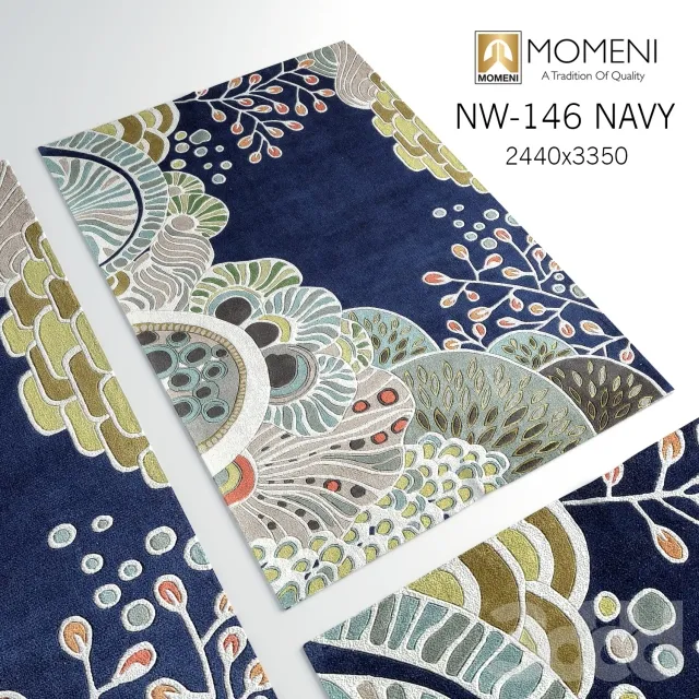 Ковер Momeni NW-146 NAVY – 232485