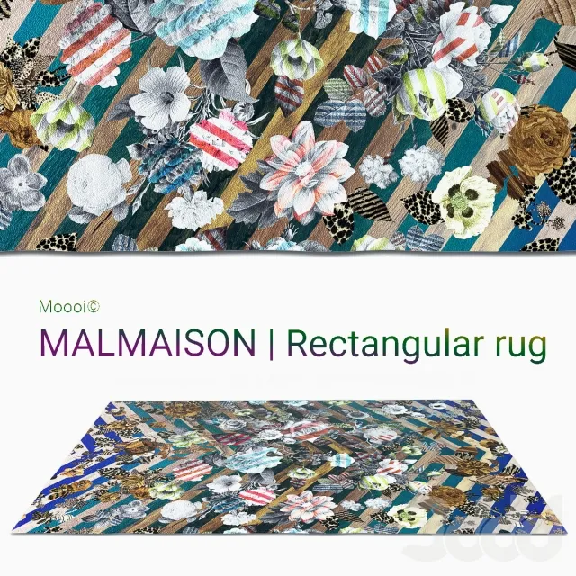 Ковер Moooi MALMAISON Rectangular rug – 232487