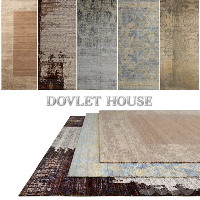 Ковры DOVLET HOUSE 5 штук (part 45) – 232777