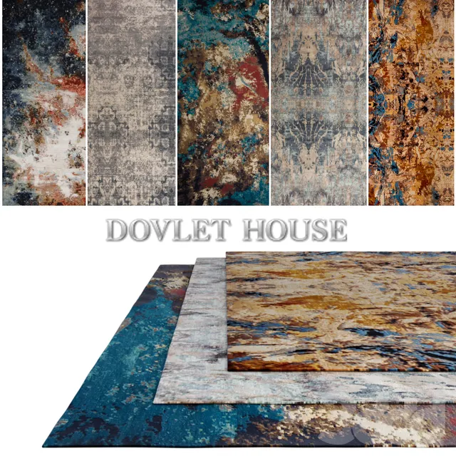 Ковры DOVLET HOUSE 5 штук (part 75) – 232843
