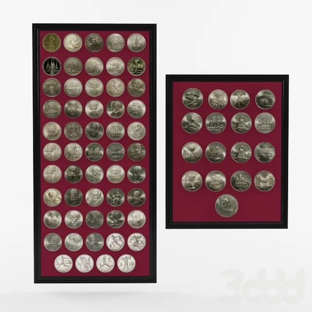 Коллекция Юбилейных монет СССР 1965-1991гг – 232979